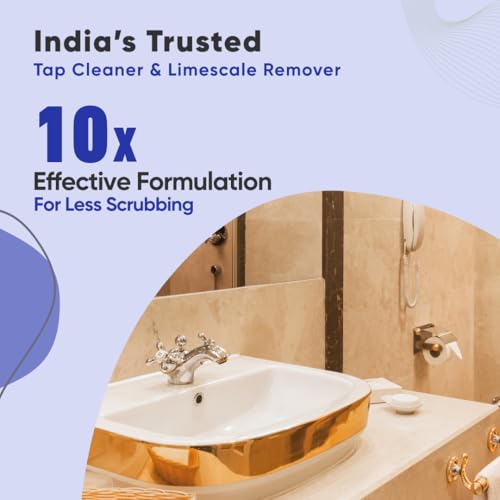 Image of UrbanWipe | Tap Cleaner & Limescale Remover | India's Advanced Formula for Hard Water Stains | Designed for Indian water conditions | 500ml | All Purpose Cleaner for Taps, Shower, fittings and mirror