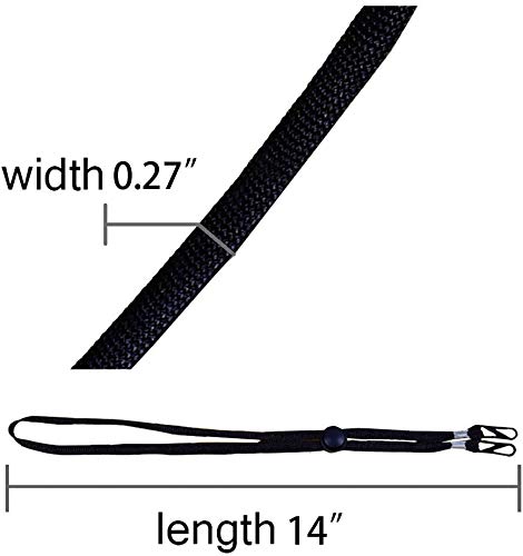 Quanan 779605814830 5 Pack Adjustable Length Face Mask Lanyard, Handy & Convenient Safety Mask Holder Hanger Rest thumb #4