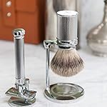 MÜHLE Traditional Silvertip Badger Shaving Brush | Chrome Plated Stainless Steel Handle | Luxury Shave Accessory for Men - Image 3