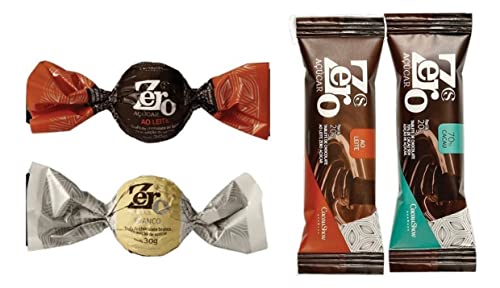 Cesta de Chocolates Para Presentes Cacau Show Zero Açucar (8 Chocolates)