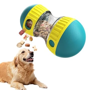 Brinquedo Interativo Para Cachorros, Brinquedo de Petiscos Para Cães, Brinquedos de Quebra-cabeça Para Cães, Distribuidor Ajustável de Ração Para Cães