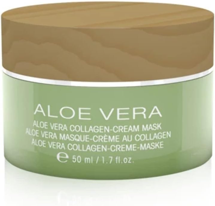 être belle Cosmetics, aloë vera collageen crème masker, verstevigend crèmemasker, anti-aging + vochtmasker