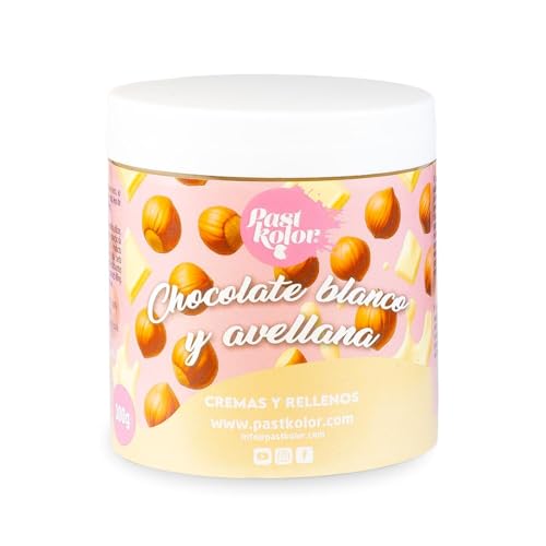 CREMA DE CHOCOLATE BLANCO Y AVELLANA 300 G