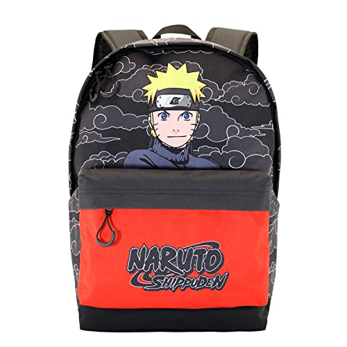 Karactermania Naruto Clouds-Mochila HS FAN, Negro, Talla única