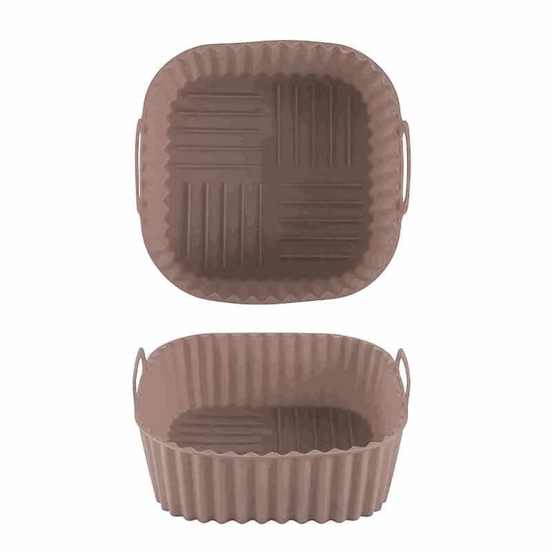 Moldes De Silicona Para Freidora De Aire, Redondos Y Cuadrados | Gastronomía & Cía