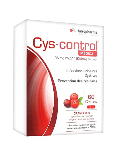 Arkopharma CYS Control 60 Gélules Grand Modèle 36 mg