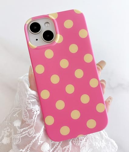 Coque pour iPhone 13 esthétique tendance rose pour filles - 5