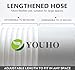 YOUHO Air Conditioner Hose, Portable Exhaust Vent Hose with 5.9 Inch （6”） Diameter, Counterclockwise AC Hose Length to 80 Inch, Universal Replacement AC Vent Hose for LG and Many More Portable AC