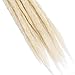 Dsoar Blonde Synthetic Dreads 20 Inch Handmade Dreadlock Extensions 12 Strands/Pack Twist Braiding Hair Hippie Crochet Braids (613#,Blonde Color)