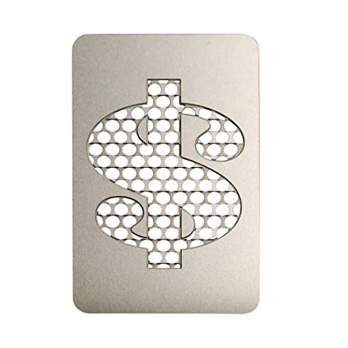 Grinder carte inox format carte bancaire 8.5 x 5 cm, carte fine de qualité, facile à transporter, discret. (TYPE-D) Cover