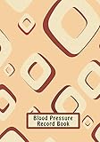  Low Vision Blood Pressure Record Book: Notebook with Large Print and Bold Lines for Visually Impaired 7\" x 10\"