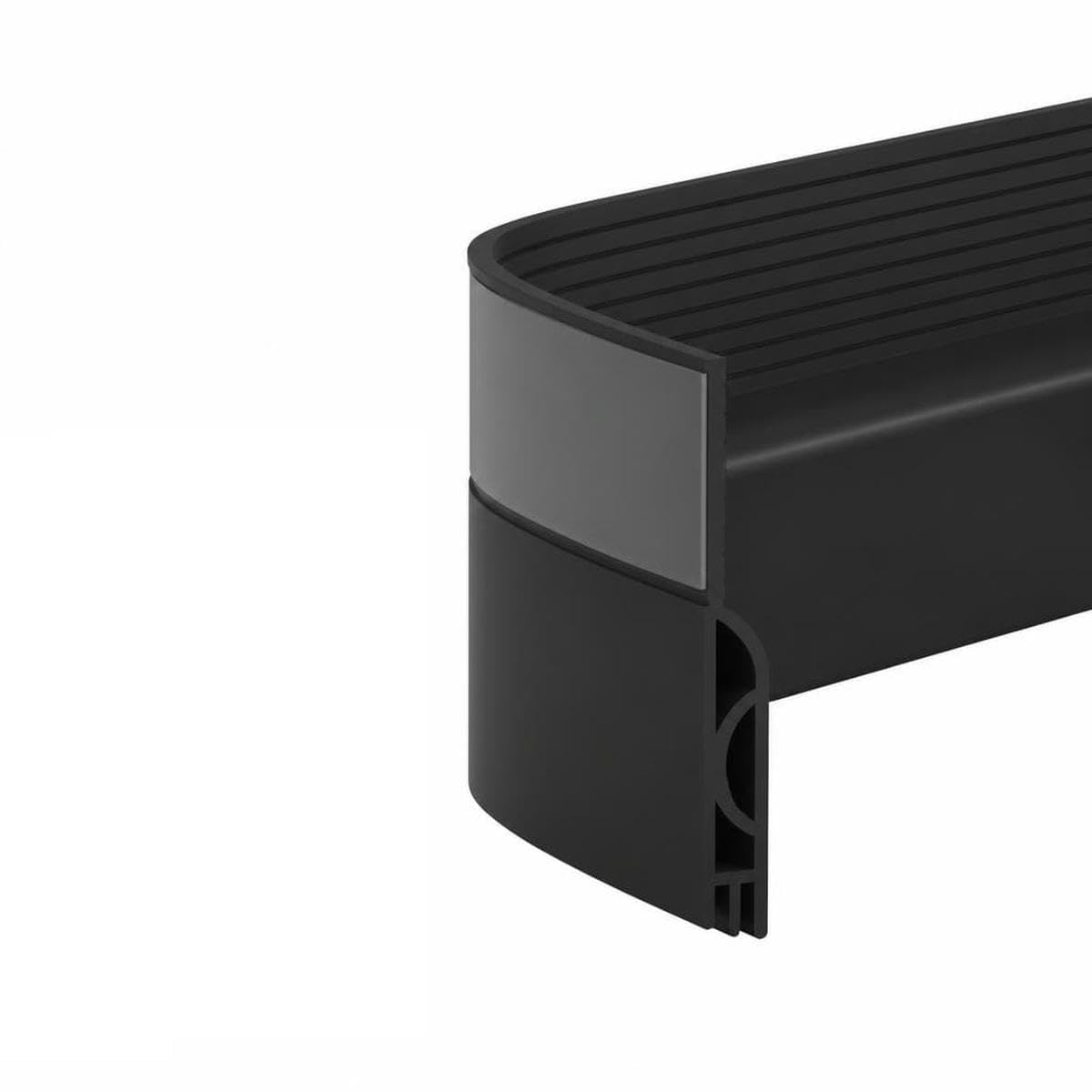 Tbskuy 1M-Black 1/2M Door Draft Stopper Door Sweep For Bottom Of Door Weather Stripping Door Bottom Seal Blocker Air Noise Under Door Gap Filler