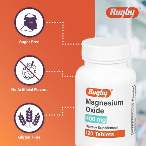 RUGBY LABORATORIES 10006-0730-38 Magnesium Oxide Supplement