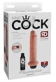 Pipedream Products King Cock Squirting Cock, 7 Inch, Flesh