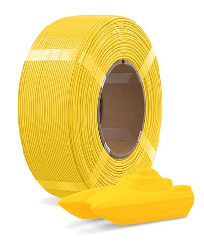 OVERTURE High Speed Refill PETG 1.75mm Filament 1kg Yellow