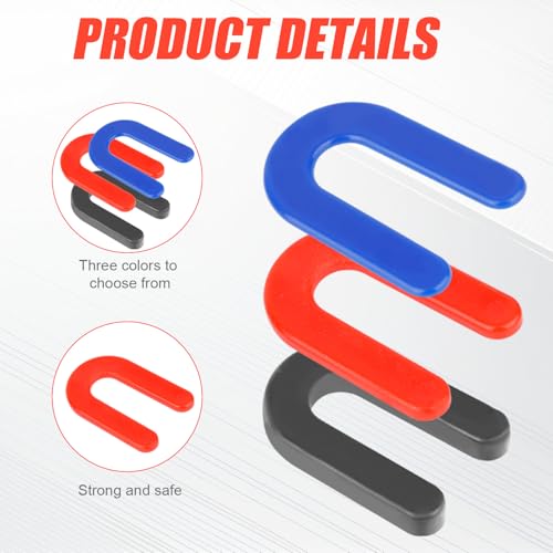 Image of 60pcs Auto Lift Installation Leveling Shim, Plastic Shims for Leveling Window Horseshoe Shims U Shaped Spacers for Surface Mount Automotive Car Repair Accessories
