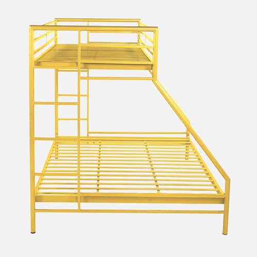Image of Twin Over Twin Metal Bunk Bed |Bunk Bed Without Storage for Kids | Double Decker Bed for Kids Room Furniture |Metal Bunker Bed (Mattress Not Included)