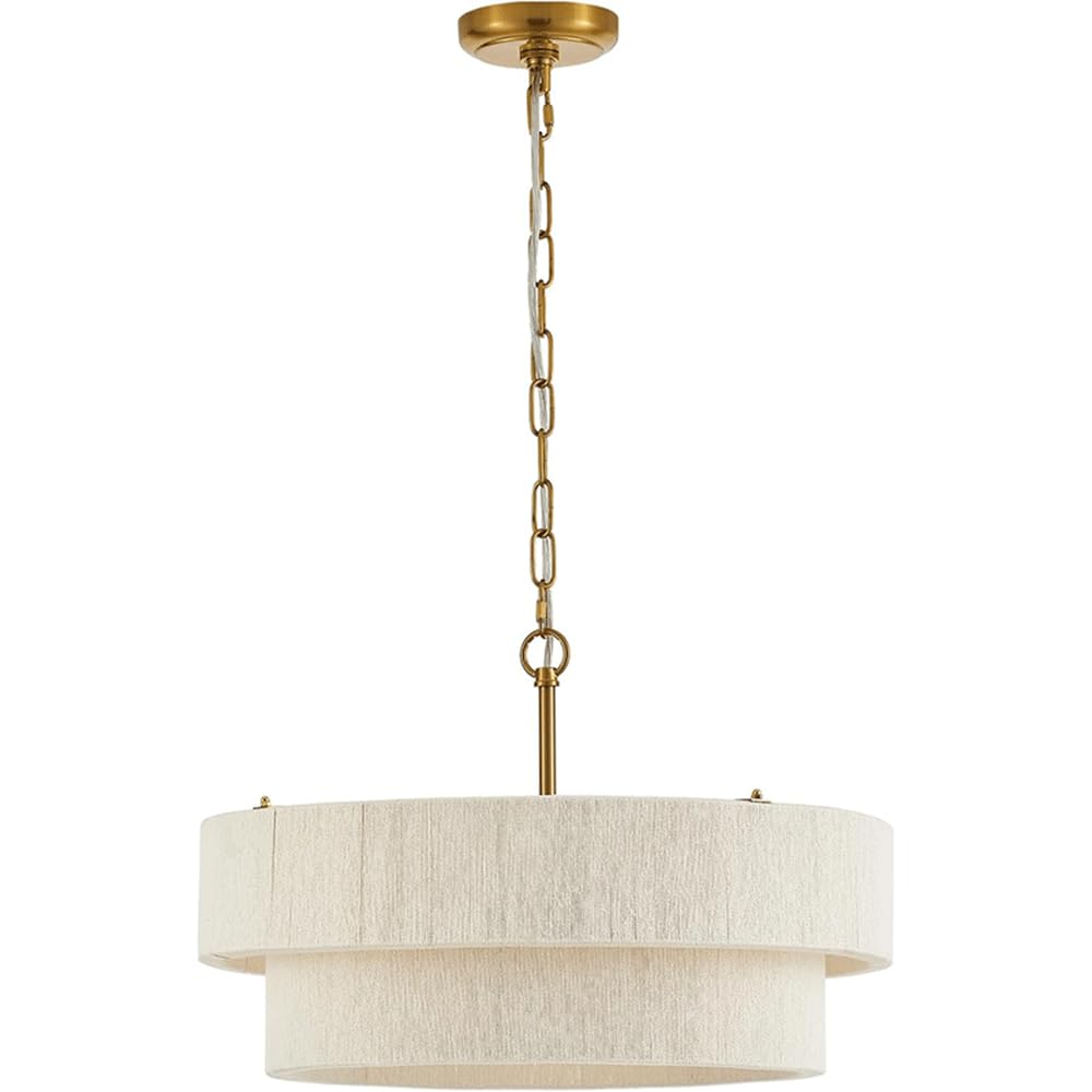 YNAHZAOK Bohemian Style Kitchen Island Chandelier Hand-Woven Hemp Rope Lampshade Light Fixture for Dining Living Room Bedroom Modern Style Entryway Hallway Hanging Pendant Lighting Adjustable Height
