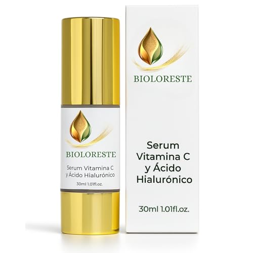 Serum Vitamina C Ácido Hialurónico Facial Hidratante Iluminador Antiedad Antiarrugas Piel Radiante Natural Vegano Orgánico Textura Ligera Uso Diario Eficaz