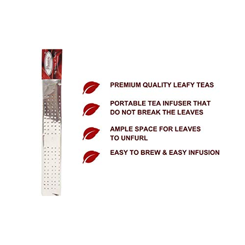 Image of Premiers Assam Tea, Single-Origin Robust & Malty Black, Magic Tea Wands Stick Infuser, 12 Wands, 30 g, White Box