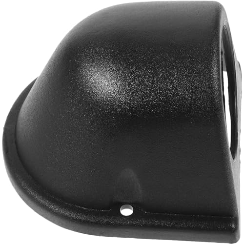SHINEOFI Soporte para Medidor de Coche de 60 MM Soporte de Calibre Orificio Carcasa Negra de Plástico Resistente Montaje para Tablero Automotriz Accesorio Interior para Vehículos