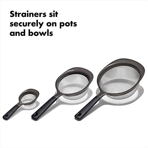 OXO Good Grips 3-Piece Strainer Set - Thumbnail 3