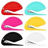 6Pack Letter Opener Envelope Opener, Envelope Slitter with Safety Concealed Sharp Blade for Women Men,Office Worker,Students,Home,Office,Postal