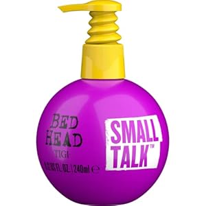 Bed Head by TIGI Small Talk Thickening Cream 240ml – Volumising Hair Styling Cream for Fine and Flat Hair, Frizz Control