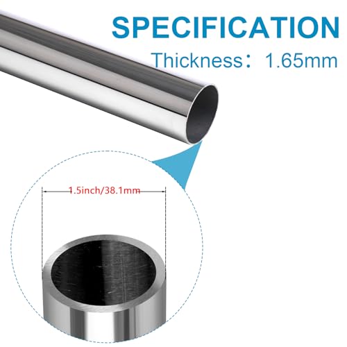 Tramo de tubo galvanizado de 1/2 20 Imagen adicional