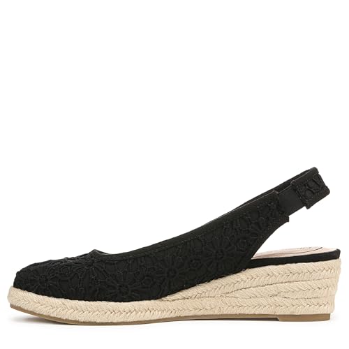 LifeStride Women's Kayden Wedge Sandal, Black Fabric, 6.5 by LifeStride - Image 9