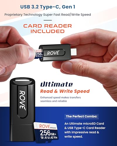 Rove 00860008553478 Ultimate Micro Sd Card Microsdxc 256Gb Memory Card thumb #2