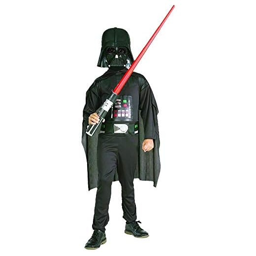 Rubies`s - Disfraz Infantil de Darth Vader con Espada en Caja (41020-L)