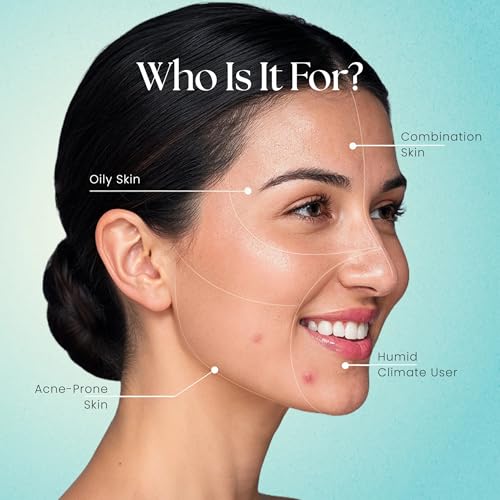Image of Moha Face Moisturiser for Oily Skin | 3R Oil-Balance-System, replenishing deep hydration + regulates Oil & Sebum & repairs Barrier | Lightweight & Non-Greasy for Oily, Combination & Acne Prone Skin 50 ml