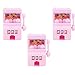 STOBOK 3Pcs Mini Slot Machine Giocattolo Divertente Giocattolo Mini Fortunato Slot Machine Banca con Bobina di Filatura per Regalo di Compleanno Creativo ( Stile Casuale )