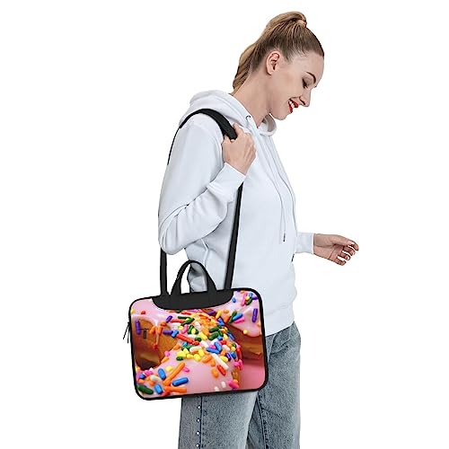 Sac d'ordinateur portable et porte-documents antichoc avec compartiments de rangement illustrés