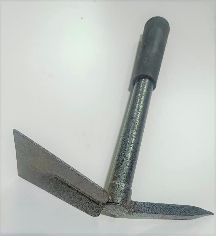 FTE (3 Edges) Small Hoe-Cultivator Digger Cutter Excavator for Gardens and Planting with Metal Handle. Agriculture Tool (Size 31 x 21 cm) (B0995KW214) Amazon Price History, Amazon Price Tracker