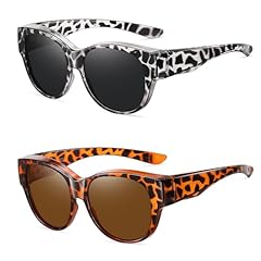 White Tortoise/Grey + Brown Tortoise/Brown