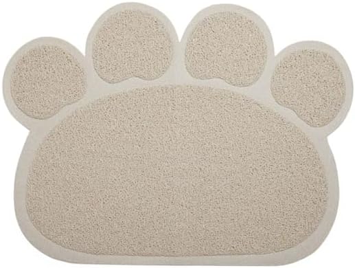 So Phresh by Petco Paw Shape Cat Litter Trapper Mat 23.5" L X 18" W Tan