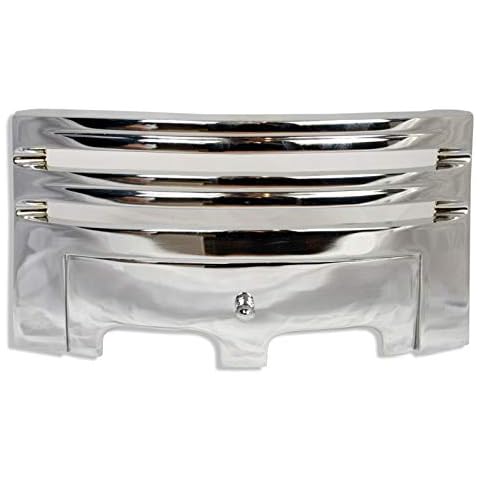DeBrett Fires 16" Chrome Front Fret Cover