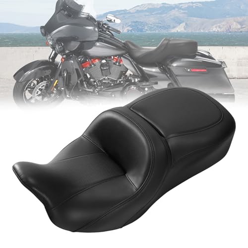 C.C. RIDER Motorcycle Gel Seat Hammock Seat fit for Harley T...