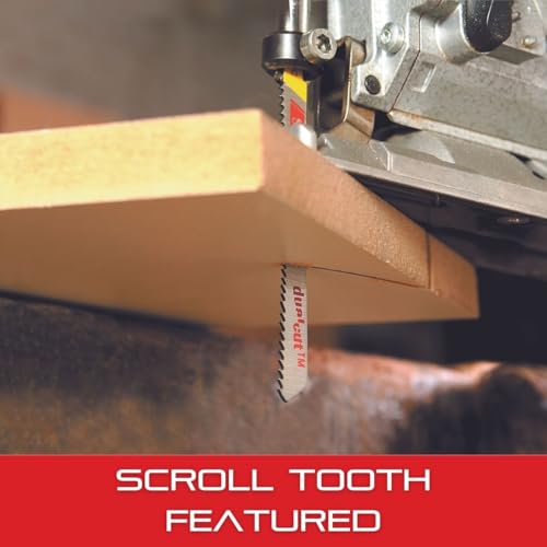 Starrett Bi-Metal Unified Dual Cut-Wood Cutting Jig Saw Blade - 2" Length, 3/16" Width, 050" Thickness, 9-19 TPI, Alternate Set Type - 2-Pack - BU2DCS-2 - Thumbnail 4