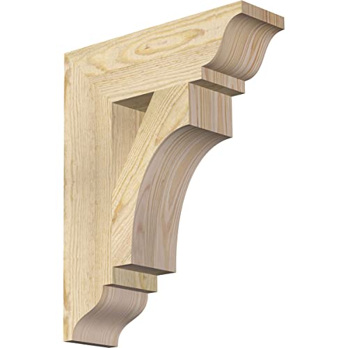 4"W x 14"D x 18"H Westlake Traditional Rough Sawn Bracket, Douglas Fir
