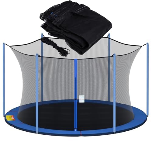 Filet de sécurité pour trampoline résistant aux intempéries