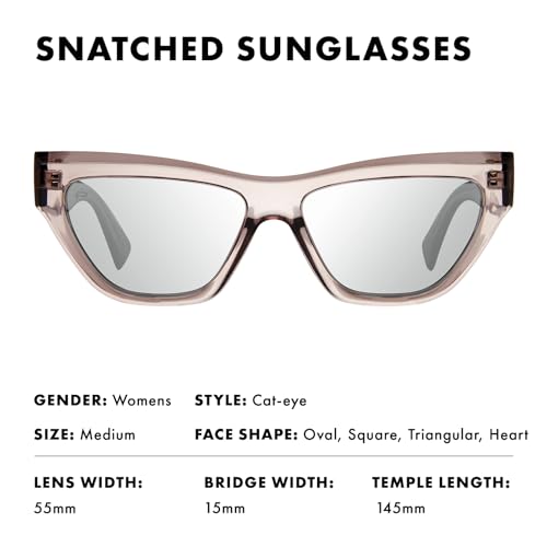 Prive Revaux Snatched Cat-Eye Sunglasses – Handcrafted, Scratch & Impact Resistant Lenses with 100% UV Protection – For Women2