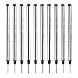 Pointe de 0,5 mm ou 0,7 mm et plusieurs couleurs (noir, bleu, noir, rouge) avec des encres à base d'eau pour une écriture fluide