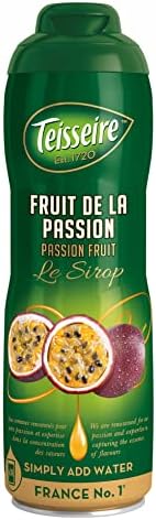 TEISSEIRE PASSION FRUIT SYRUP 20oz