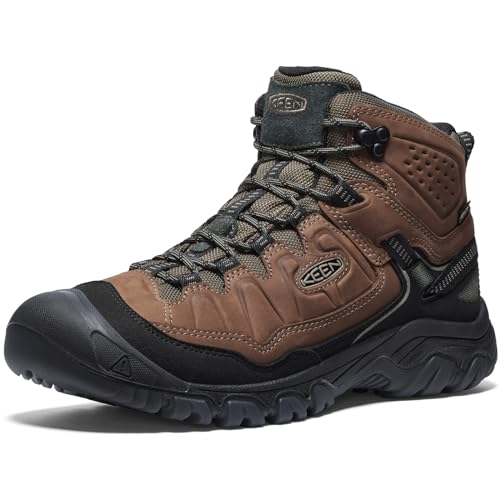 KEEN Men’s Targhee 4 Mid Height Durable Comfortable Waterproof Hiking Boot