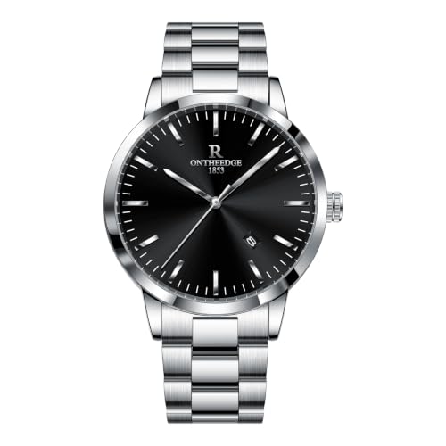 �r���v �����Y �N�I�[�c���v �r�W�l�X 3�C���h�� ���t �J�����_�[ �o���h 42mm������ watch for men �j�m �a�m �A�� �ʋ� �v���[���g (�V���o�[)