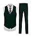 Men Suit Wedding Suits Set Slim Fit Groomsmen Prom Tuxedo Green Business Formal Casual Groom Suit Jacket Blazer Pants for Men
