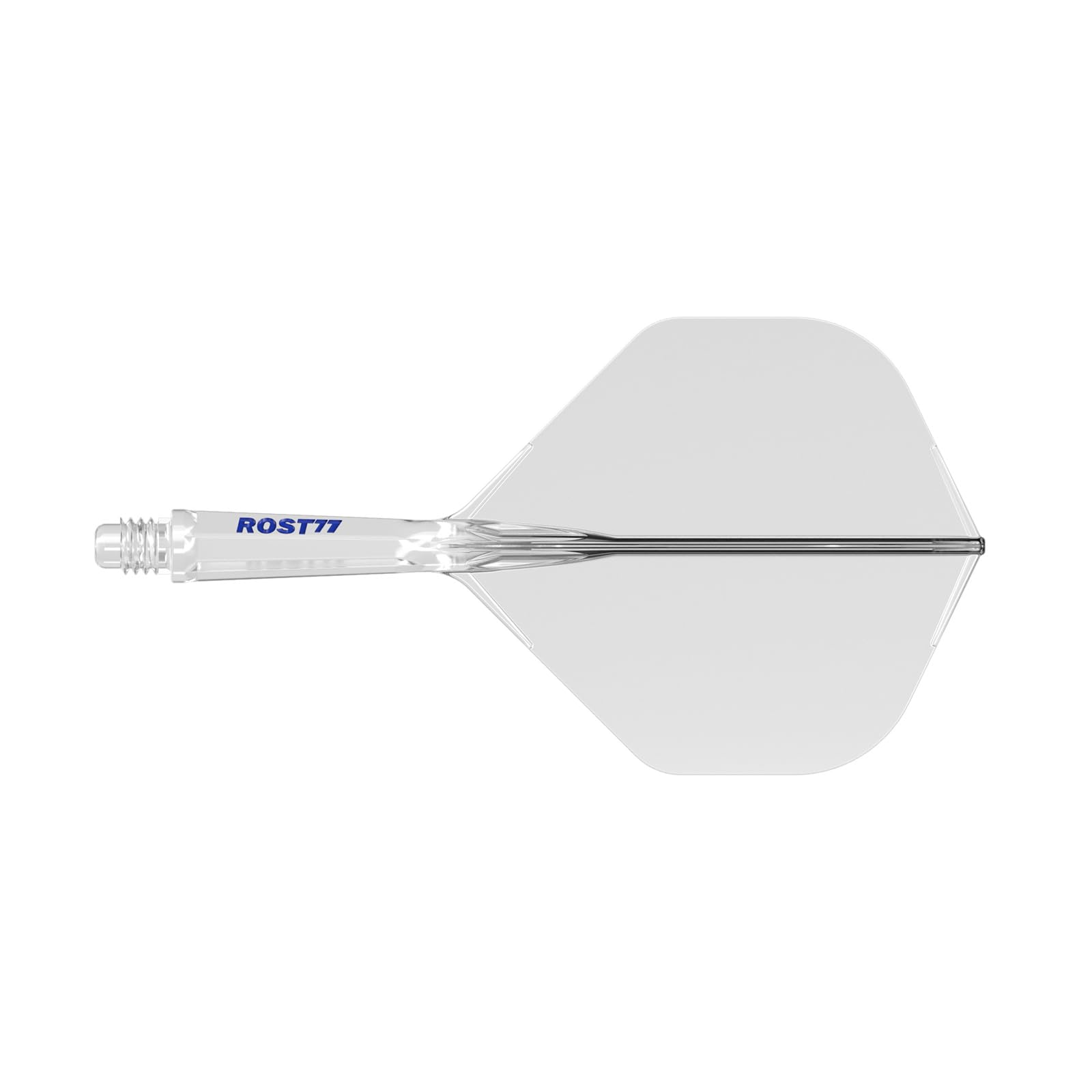 CUESOUL ROST 77 Integrated Dart Shaft and Flight,clear color, Big Standard